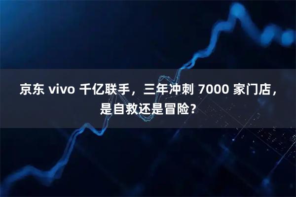 京东 vivo 千亿联手，三年冲刺 7000 家门店，是自救还是冒险？